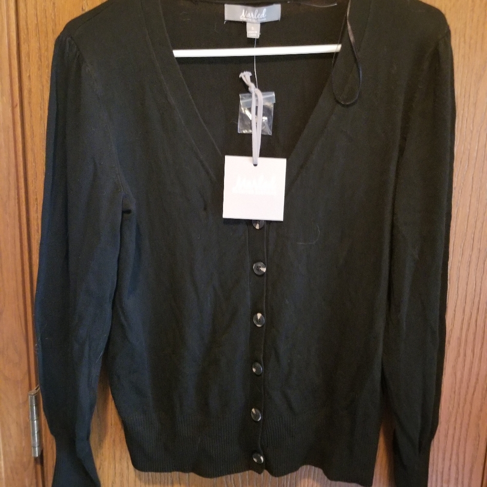 Marled- Button down sweater- Size Small